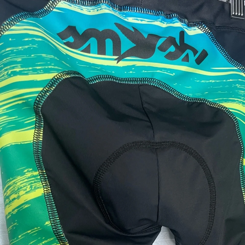 Smashfest Queen Bike Shorts Women XXS Black Stretch Made in Italy UV protection